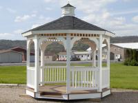 10x10 Vinyl Gazebo from Pine Creek Structures of Berrysburg